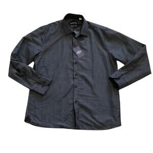 NWT Silverstone Mens Dress Shirt Sz XXL Modern Fit Flaw Business Casual
